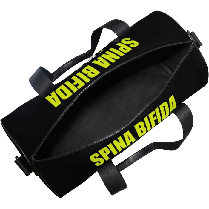 Спортивна сумка з принтом Боротьба зі спинномозковою килою, дорожня сумка для подорожей та вихідних