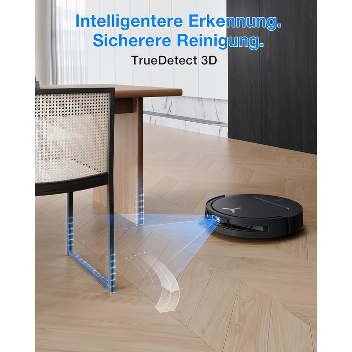 Робот-пилосос ECOVACS DEEBOT T50 Omni Gen3, 25 000 Па, чорний