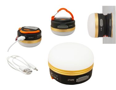 Унісекс Світлодіодний ліхтар для кемпінгу для дорослих REL012540 Електричні ліхтарі, різнокольорові, 300 люмен