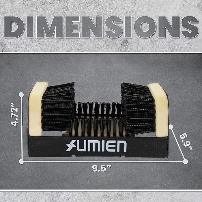 Щітка-скребок для черевиків Umien на вулиці - Для приміщень і вулиці - Простий у використанні для дітей і дорослих - Новинка 2022 року Скребок для взуття без клапанів