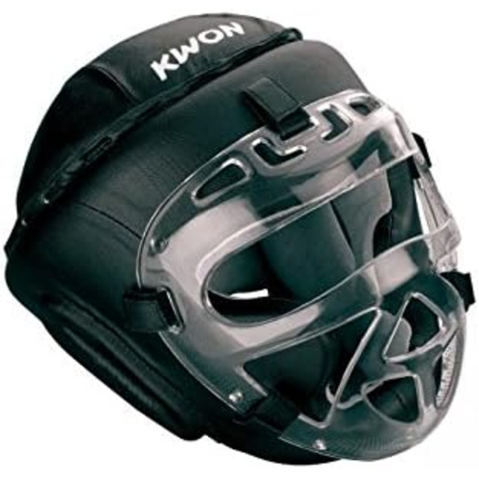 Захист голови KWON Fight XL CE з маскою для обличчя та козирком для боксу, крав-мага