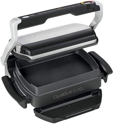 Деко для перекусів і випічки Tefal XA726870 OptiGrill XL (підходить тільки для OptiGrill XL, з антипригарним покриттям, ємність 2 л, можна мити в посудомийній машині), чорний