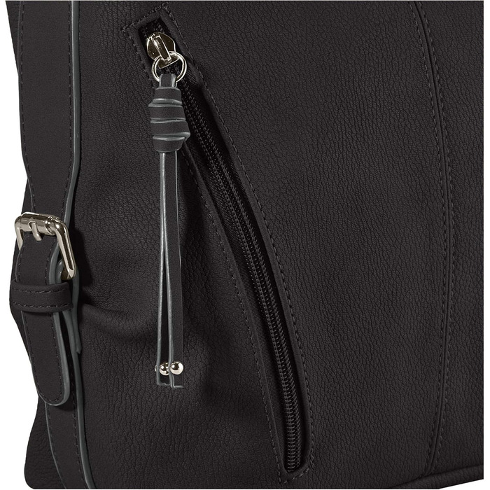 Жіноча сумка через плече середнього розміру 33x15,5x28,5 чорна