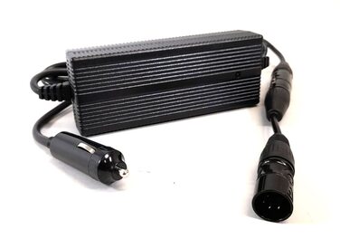 Автомобільний зарядний пристрій Enerpower DC-DC 12V-24V Li-Ion до 42V 2A для автофургонів, човнів, вантажівок тощо з різними роз&39ємами (XLR-5) XLR-5 (TranzX)