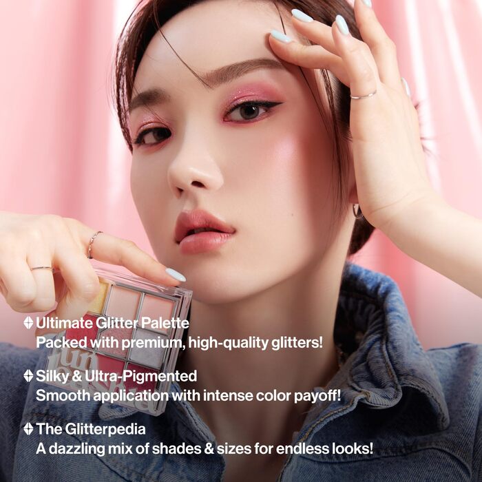 Палітра тіней UNLEASHIA Glitterpedia №7 All of Peach Ade