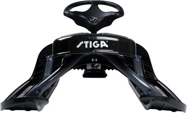 Санки STIGA Snowracer Racing Toboggan Curve Steering Sled для дітей від 7 років, сірі