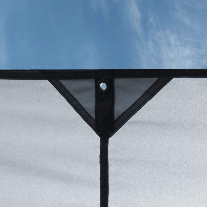 Ваш брезент GEAR Caravan Sun Sail Caravan 4 x 2.4 м Сонцезахисний навіс з палицями УФ 50 захист водонепроникний 5000 мм