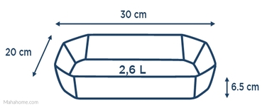 Набір форм для запікання PYREX INSPIRATION, 2 предмети (6400950)
