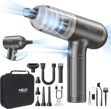 В-1 ручний пилосос з акумулятором, електрична витяжка пилу 130000 об/хв 3-швидкісний автомобільний пилосос з безщітковим двигуном