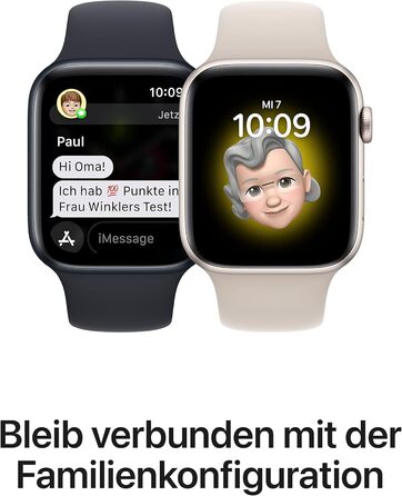 Го покоління) (GPS Cellular, 44 мм) - алюмінієвий корпус Midnight зі спортивним ремінцем Midnight - звичайний (відновлений) GPS Cellular 44 мм Midnight, 2-