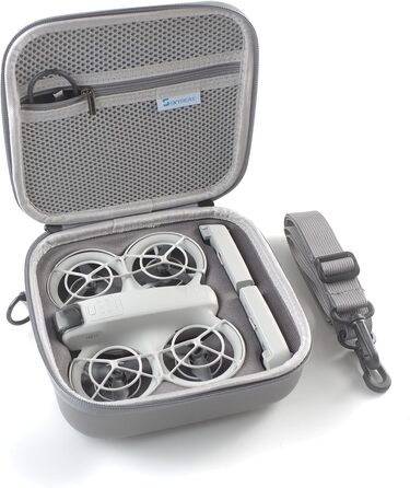 Чохол для DJI Neo, портативна сумка для подорожей, компактна сумка для зберігання з ремінцем для DJI Neo та аксесуари для інтелектуальних польотних акумуляторів