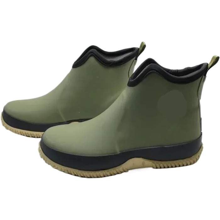 Чоловіче гумове взуття, гумове взуття для чоловіків, повсякденні гумові чоботи, водонепроникні робочі чоботи, гумові чоботи на платформі, сині, розмір 46 EU