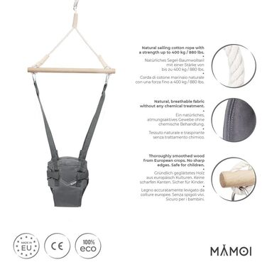 Від 6 місяців, Baby Jumper Bouncer, дитячі гойдалки для дверної рами, гойдалки для приміщень, дверні гойдалки, батут, дитячі гойда