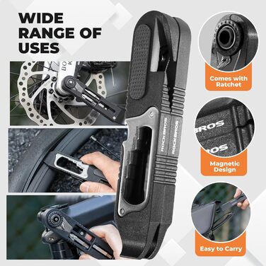 Велосипедний мультиінструмент ROCKBROS, 16-в-1