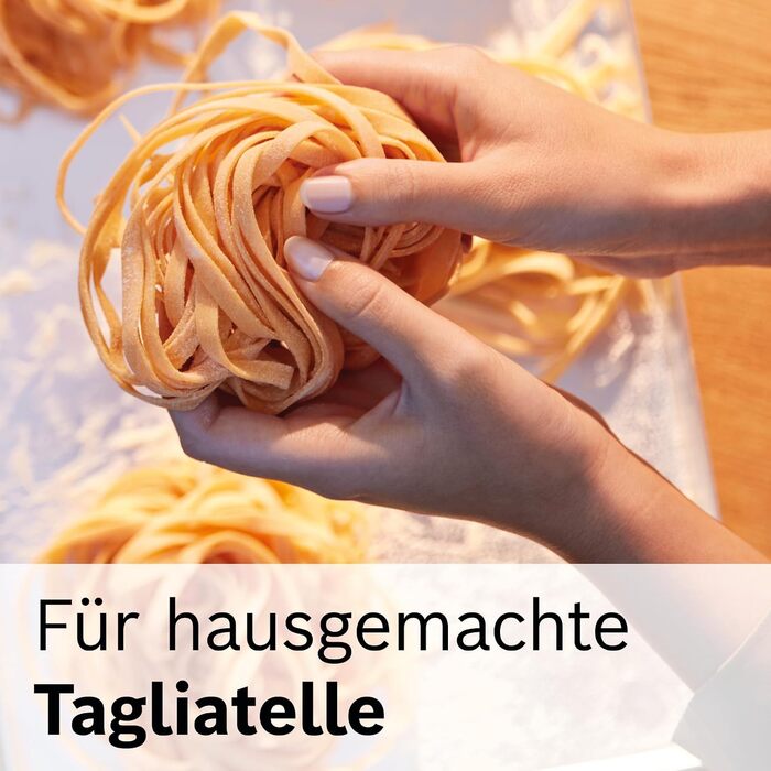 Насадка для пасти Bosch Tagliatelle MUZ5NV2 для кухонних машин серій 2 та 4, сталь, ширина стрічок 7 мм