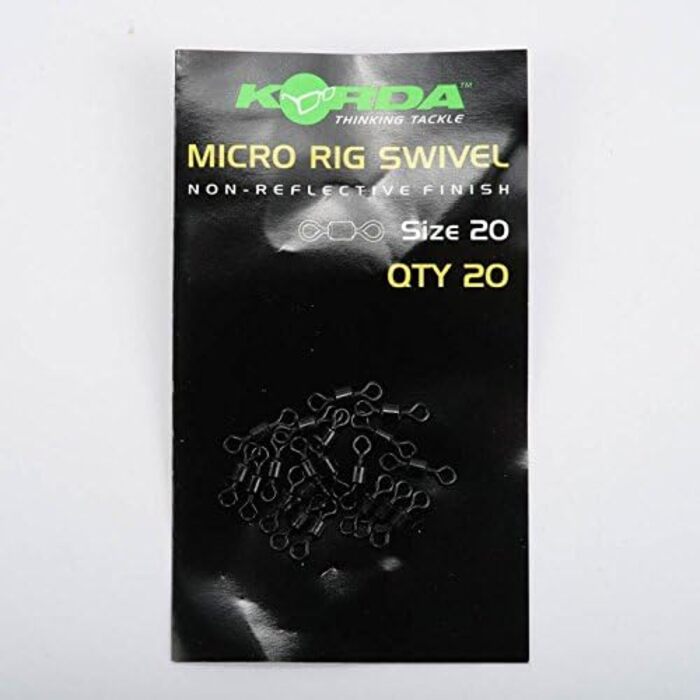 Вертлюг Korda Micro Rig - 20 шт.