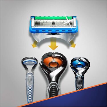 Леза Gillette Fusion ProGlide Power Blades, 8 шт.