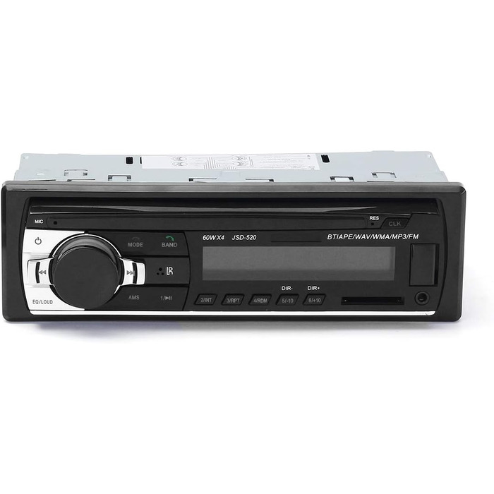 Автомобільна стереосистема Alamor JSD520 (Bluetooth, FM, CD, DVD, стерео, гучний зв'язок)