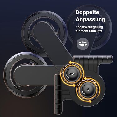 Автомобільний магніт UGREEN для тримача мобільного телефону для Tesla, сумісний з автомобільним тримачем MagSafe, поворотний автом