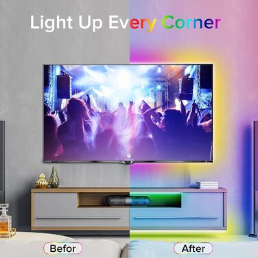 Світлодіодна стрічка для домашніх тварин Bonve 10M, світлодіодна стрічка з Bluetooth RGB, світлодіодні стрічки, що змінюють колір,