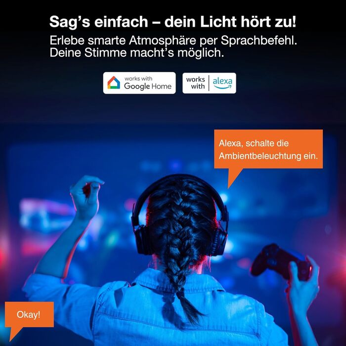 Розумна світлодіодна торшерна лампа LEDVANCE SMART WIFI для непрямого освітлення, Magic RGB, диммер, сріблястий алюміній, незмінна лампа