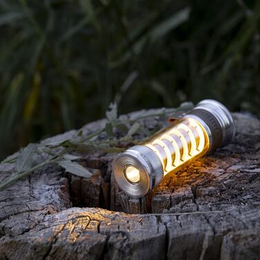 Ліхтарик Barebones Edison Light Stick - алюмінієвий, USB-акумуляторний світлодіодний ліхтарик з 7 режимами, час роботи понад 40 годин, необхідне для кемпінгу (без магнітної основи)