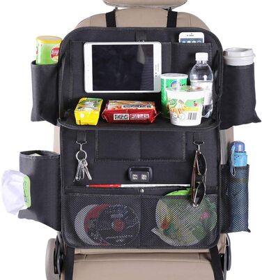 Міцний захисний чохол для спинки, автомобільний органайзер для заднього сидіння для дітей автомобільний чохол для спинки сумка зах