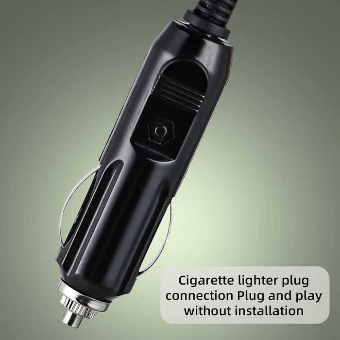 Чайник Дорожній чайник 12В 350мл Швидкий чайник Двошаровий термос з нержавіючої сталі для приготування молока, кави та чаю (80Вт ч