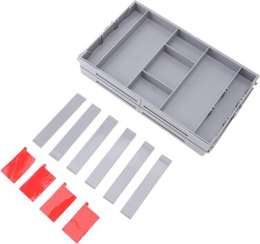 Органайзер для косметики, складаний контейнер різних розмірів, розширюваний настільний лоток для ювелірних виробів, канцелярського приладдя, аксесуарів для волосся, пластиковий (2 яруси) для повсякденного використання