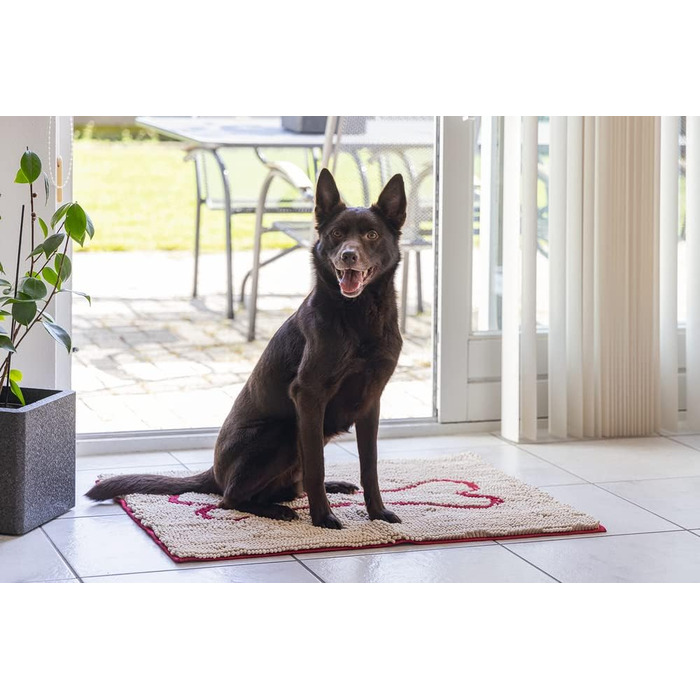 Килимок для дверей DGS Dirty Dog Д 90 см Ш 66 см бежевий 66 x 90 см (правий) бежевий