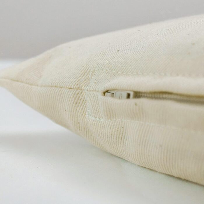 Подушка GIRAFFENLAND з органічного лушпиння спельти 40x40 см, саржева бавовна кремово-білого кольору, з органічним лушпинням спельти, прямий наповнювач