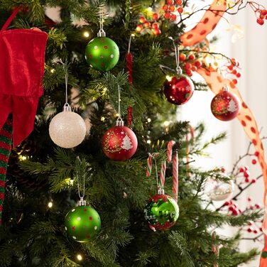 16 різдвяних кульок для декору ялинки Victor's Workshop