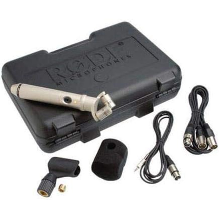 Стерео конденсаторний мікрофон RØDE NT4 з двома -дюймовими фіксованими X/Y капсулами для музичного продакшну, польового звукозапис