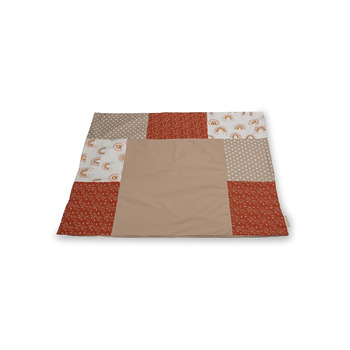 Чохол на пеленальний килимок 75x85 см веселка (Made in EU) - знімний чохол на пеленальний килимок 85x75, дитячий чохол на пеленаль