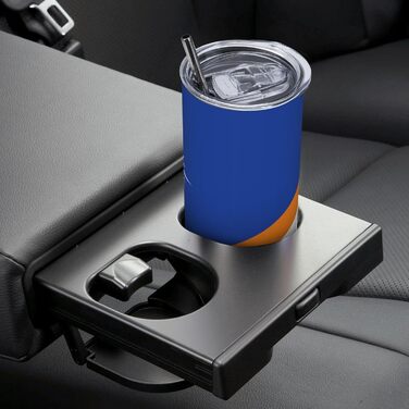 Кухоль з прямою трубочкою, дизайн прапор Маршаллових островів, дорожній кухоль з принтом, підходить для кемпінгу, офісу та дому, 590 мл