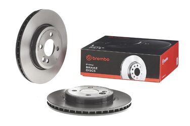 Гальмівні диски передні Brembo 09.A761.11 з UV-покриттям, 2 шт.