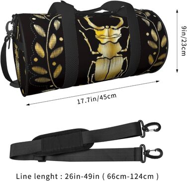 Дорожня сумка-циліндр з квітковим візерунком, спортивна сумка для чоловіків та жінок, сумка-мішок, спортивна сумка