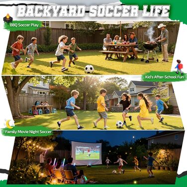 Футбольні ворота Happy Jump складні для дітей та дорослих 1 або 2 ворота 120x90 / 152x110 / 213x152 см Додатково з м&39ячем, насосом, конусами та мішенню Для саду та подарунка 1-152x110 см жовтого кольору