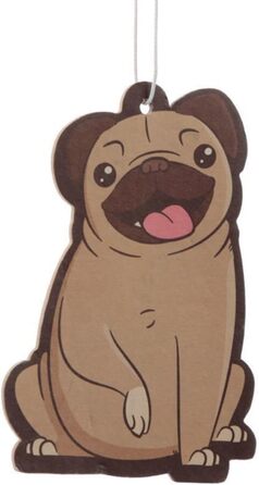 Освіжувач повітря для автомобіля Mopps the Pug Dog - Ваніль