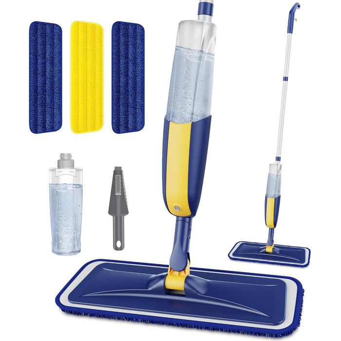 Швабра з функцією розпилення Швабра-розпилювач Швабра для підлоги - MANGOTIME Швабра-розпилювач Швабра для підлоги Волога швабра з