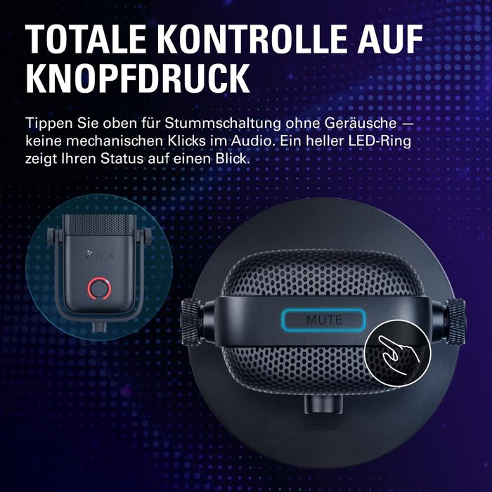 Конденсаторний мікрофон Elgato Wave3 MK.2 з DSP-ефектами