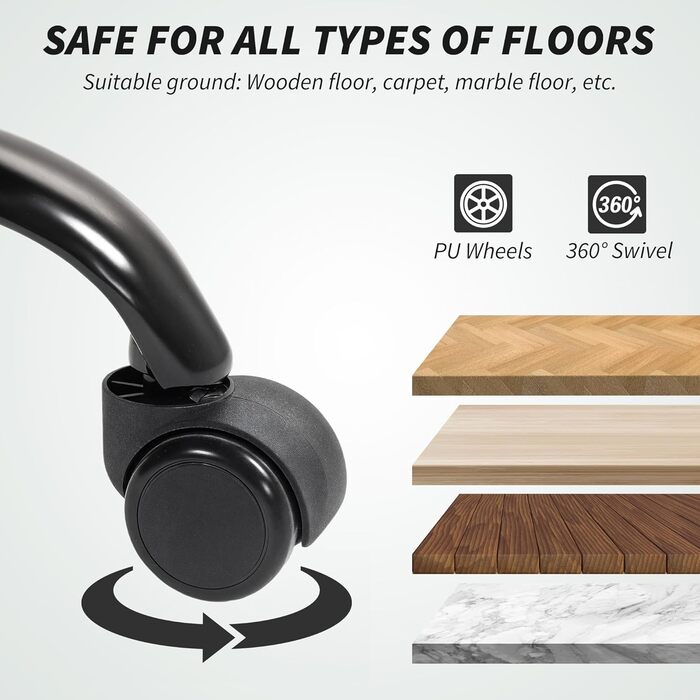 Офісне крісло керівника HOMCOM, тканинне комп&39ютерне крісло з двошаровою оббивкою, висока спинка, безшумні поворотні колеса, підлокітники, регулювання висоти, функція нахилу для домашнього використання, світло-сірий колір