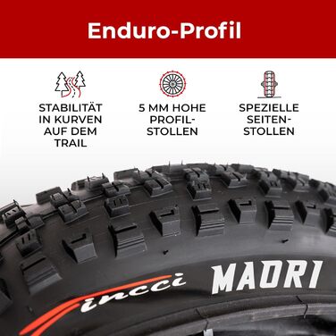 Велосипедні покришки Fincci MTB (27.5x2.35)