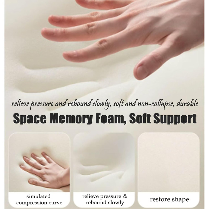 Звичайна подушка Sweet Spot, подушка для пар Chiro-Monk кут 27, ідеальне положення, ергономічна клиноподібна подушка з піни з ефектом пам&39яті для підтримки талії (чорна)