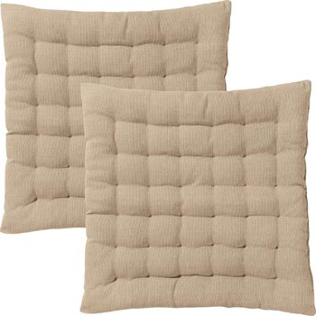 Подушка для крісла Erwin Mller London 2-Pack Taupe Розмір 40x40x3 см 40x40 см Taupe