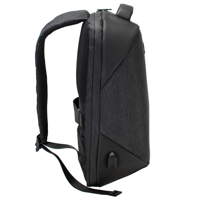 Рюкзак міський Semi Line USB 16 Dark grey (P8253-0)