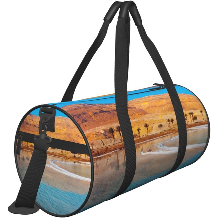 Спортивна сумка, дорожня сумка, пляжна сумка, з принтом, сумка на нічліг, чорна, універсальний розмір, сумка для подорожей