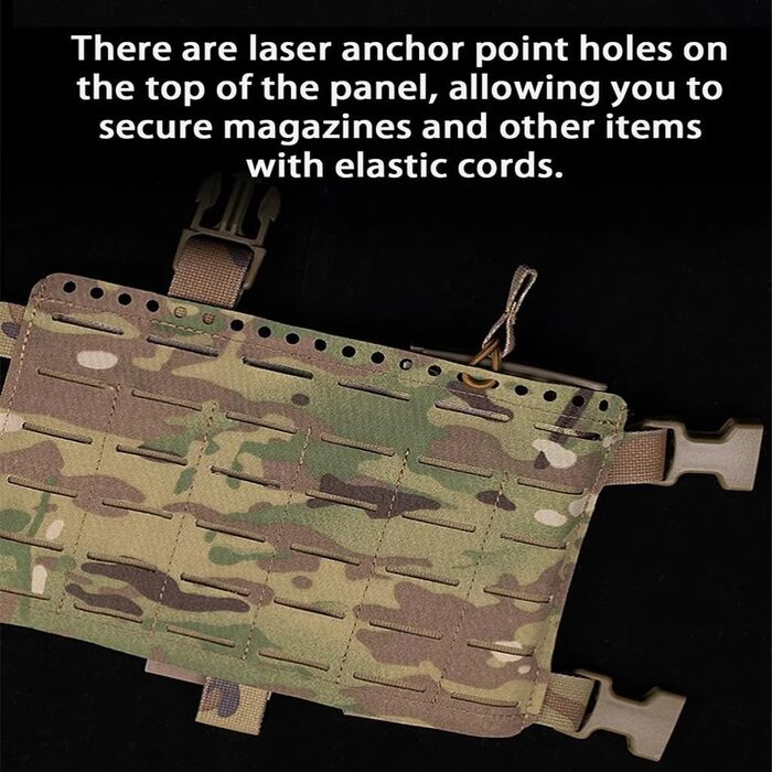 Нагрудний ремінь TS TAC-SKY Tactical Alpha, 34 роздільне шасі, H-подібна ремінна система з лазерним вирізом MOLLE 556 762, підсумок для пістолетного магазину, гвинтівки, полювання, страйкбол, стиль SS (колір RG)