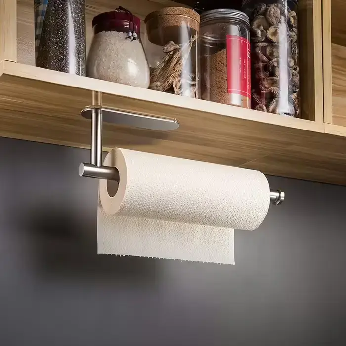 Тримач для паперових рушників Ruicer 33,5 см срібло