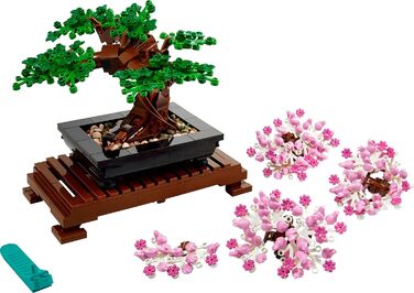 Конструктор LEGO Botanicals Bonsai Tree Set 10281, 878 деталей, декоративне бонсай